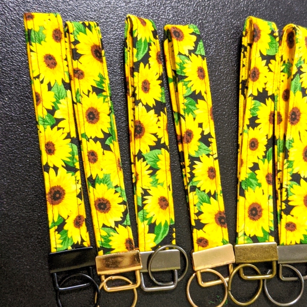 Hand made Wristlet key fob